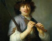 霍弗特 特尼斯 弗林克 : Rembrandt as Shepherd